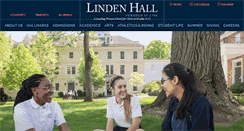 Desktop Screenshot of lindenhall.org